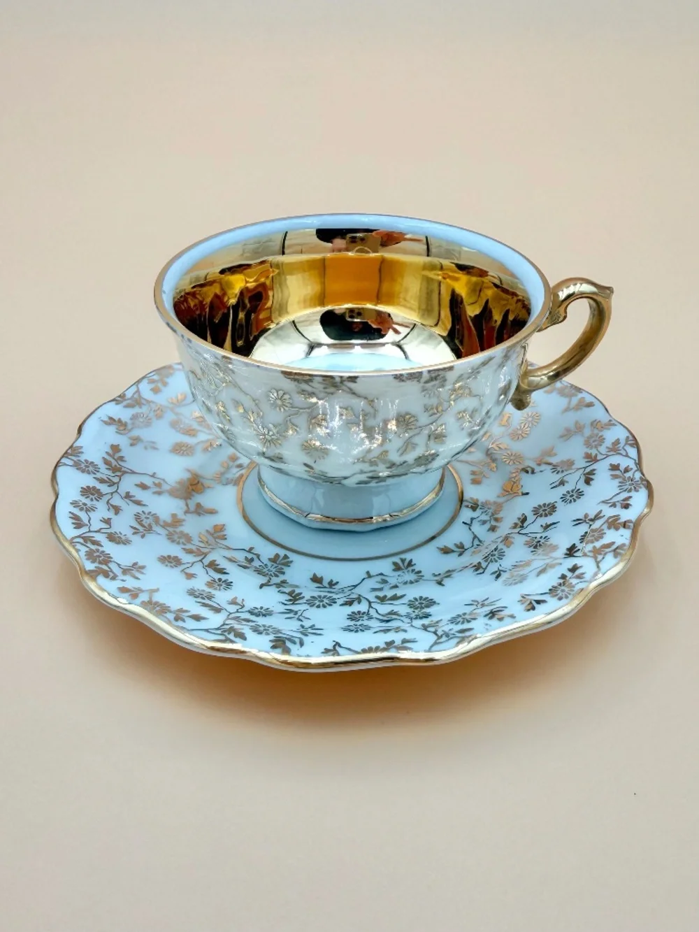 Vintage Sch & K Bavaria Wiesau-Schönhau Demitasse Cup & Saucer Loreley